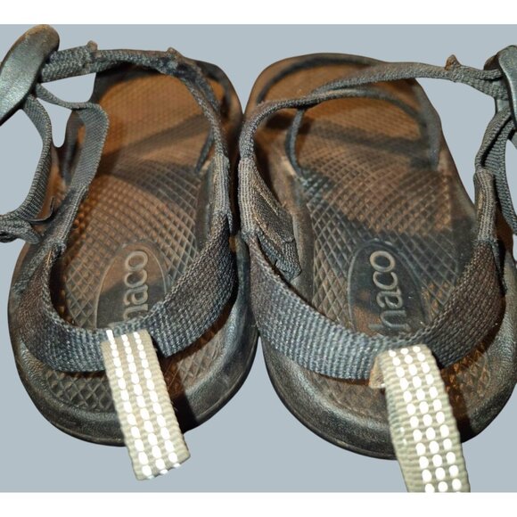 Chaco Kids Unisex Youth 2y  Black Adjustable Strap Outdoor Hiking Sandals - Picture 2 of 7